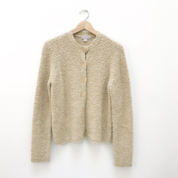 J. Crew Sweaters - J Crew Teddy Bear Cardigan Sweater Wool Blend